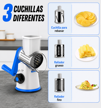 Cortador multifuncional de verduras y frutas